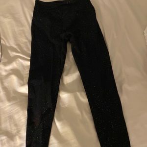 Beyond Yoga leggings with gold specks